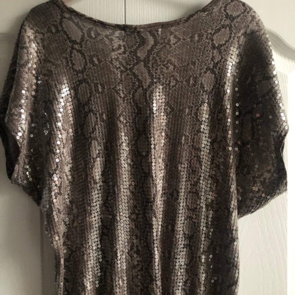 Michael KORS Snake Sequin Dress Small - Picture 9 of 11